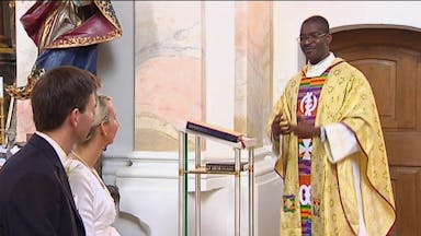 Ein ghanaischer Missionar in Deutschland