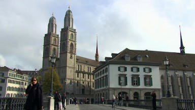 Das Großmünster in Zürich
