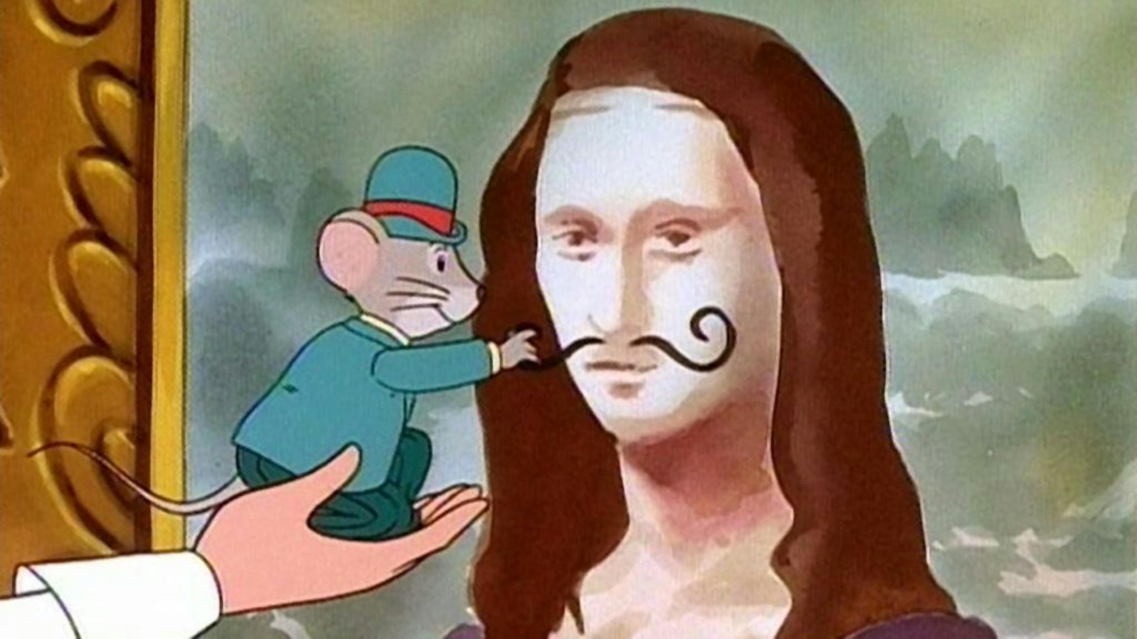 Die bärtige Mona Lisa
