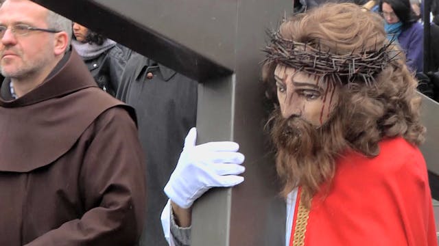 Karfreitag: Die Wiedenbrücker Kreuztracht