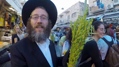 Zu Sukkot in Jerusalem