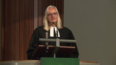 aus Stuttgart anlässlich der Eröffnung der Sommertagung der Württembergischen Evangelischen Landessynode