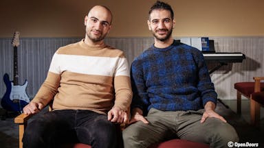 Subhey und David aus Syrien: Beinahe Gott verloren