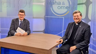 Freiburgs Erzbischof Stephan Burger im Gespräch