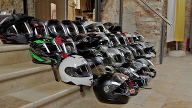 Biken und beten beim Motorrad-Gottesdienst