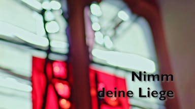 Nimm deine Liege