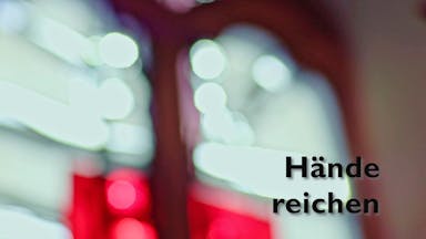 Hände reichen