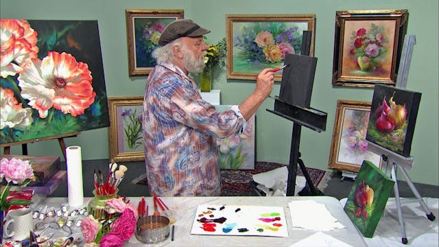 Stillleben mit Zwiebeln