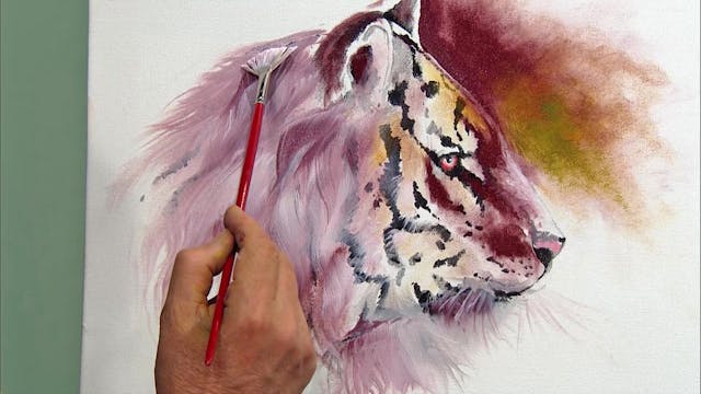 Portrait eines Tigers