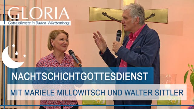 Nachtschicht-Gottesdienst mit Mariele Millowitsch und Walter Sittler