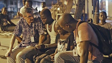 Sierra Leone - Jesus auf der Straße