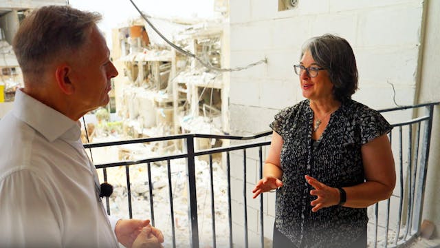 Hilfe im Raketensturm -  ICEJ steht Israelis bei