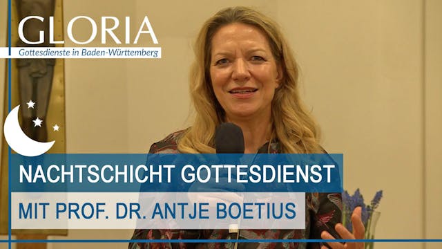 Nachtschicht-Gottesdienst mit Antje Boetius