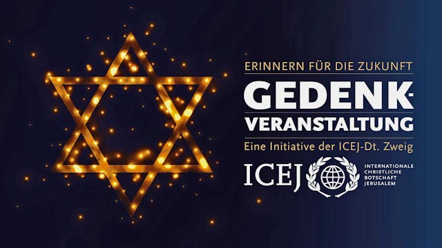 ICEJ Gedenkveranstaltung 27. Januar